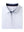 Folded White Everyday Classic Solid Polo neatly laid out for display