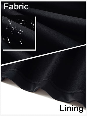 Water Resistant Windproof Fleece Puffer Jacket