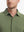 Model front view from nose to chest wearing OLIVE GREEN Cotton Blend Plain Shirt.