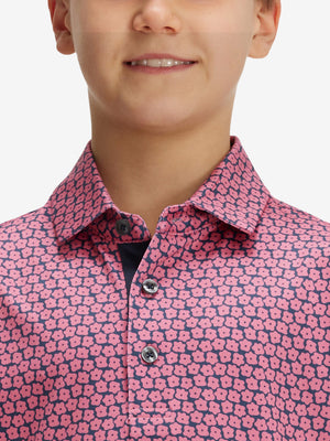 Polos elásticos ligeros con estampado juvenil
