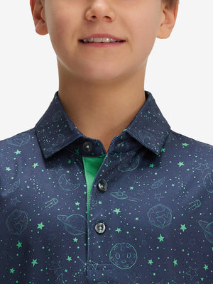 Polos elásticos ligeros con estampado juvenil