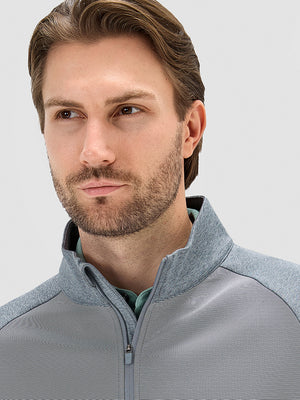 Colorblock Stripe Raglan Quarter Zip