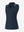 3d rendering of navy women's collared v neck quick dry tank tops