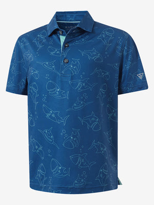 Polos elásticos ligeros con estampado juvenil