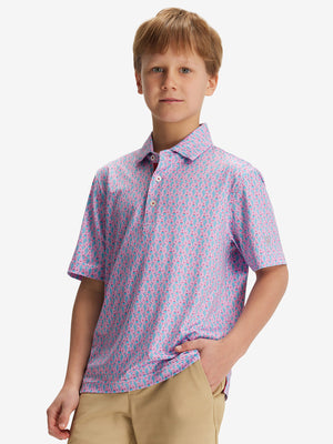 Polos elásticos ligeros con estampado juvenil