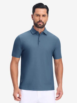 Dry Fit Waffle Textured Collared Golf Shirts