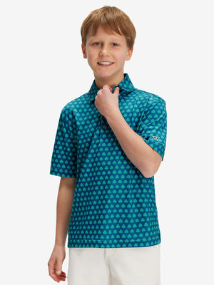 Polos elásticos ligeros con estampado juvenil