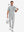 Full body model holding golf equipment, lightweight upf50+ short sleeve golf vests jacket in silver grey
