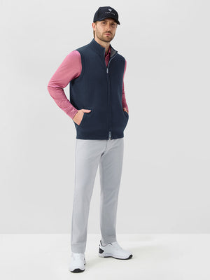 Luxury Wool Blend Full Zip Sweater Vests