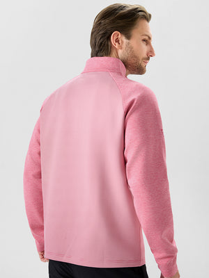Colorblock Stripe Raglan Quarter Zip