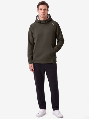 Athletic Casual Hoodie with Kangaroo Pocket
