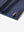 Hem slit detail of the navy pink seagull lightweight print long sleeve polo, showing fine stitching and finish.