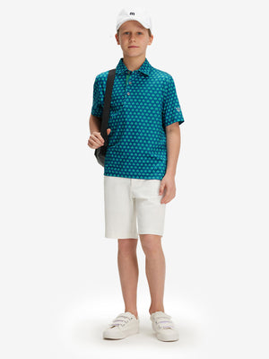 Polos elásticos ligeros con estampado juvenil