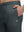 Front zipper pocket detail of dark grey superion softness mesh joggers with zipper pockets