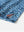 Hem slit detail of MAELREG Performance Jersey Print Polo in Blue White Butterfly – comfort & movement