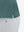 Detail view of hem on dusty blue women's athletic quarter zip tank tops