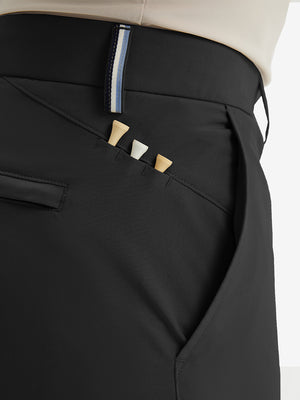 Water Repellent Classic Fit Flat Front Golf Dress Pants