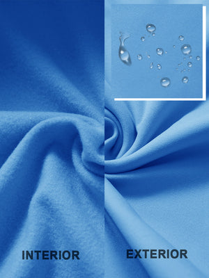 Ultra-Soft Brushed Fleece Lining Quarter zip Sweatshirt