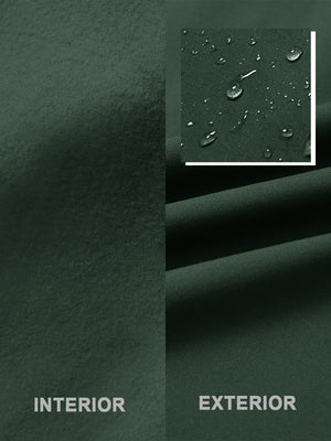 Water Resistant Fleece Jacket with 5 Pockets