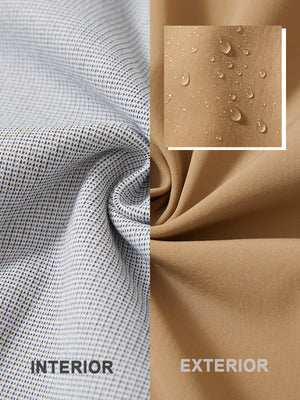 Water-Resistant Heat-Tech Softshell Winter Jacket with Hood