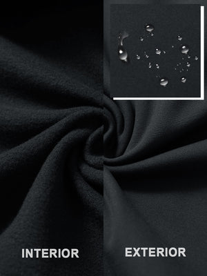 Pantalones de vestir de golf ligeros con forro polar