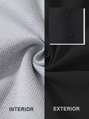Water-Resistant Heat-Tech Softshell Winter Jacket with Hood