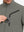 Display of outer pocket design feature, lightweight upf50+ short sleeve golf vests jacket in khaki grey