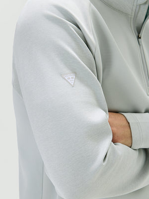 Colorblock Stripe Raglan Quarter Zip