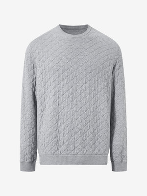 100% Cotton Knit Crew Neck Sweatshirt