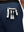 Back view of pocket on navy women's lightweight athletic sweatpants