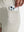 Detail view of inner pocket on oyster gray women's stretch a-line golf skort with 7 pockets