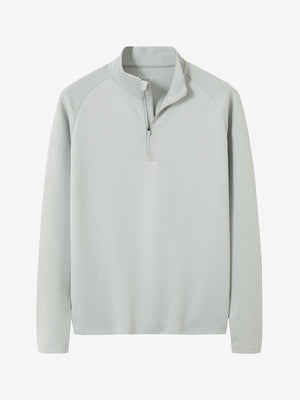 Colorblock Stripe Raglan Quarter Zip