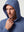 Vertical Stripes Ribbed Knit Hoodies Sweatshirt