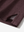Detail view of hem on dark red lines stylish full print contrast collared golf polo shirts