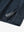 Close-up of hem opening on Modern Fit Melange Polo in NAVY HEATHER, featuring fine stitching and design.